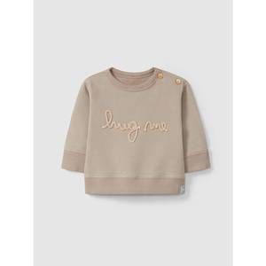 NEW SNUG baby's hug me sweatshirt in tan